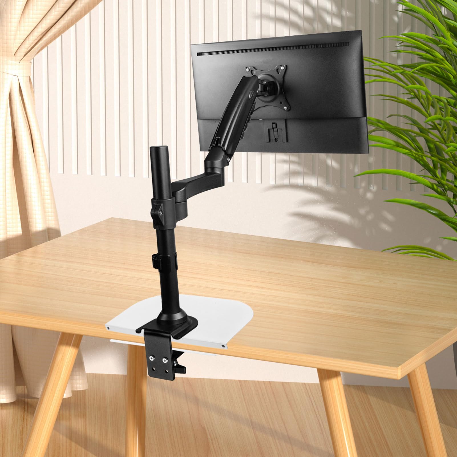 Plaque De Renfort En Acier Pour Support De Moniteur : Pour Dessus De Table Fin En Verre Et Autres Fragiles Plaque De Support En Acier