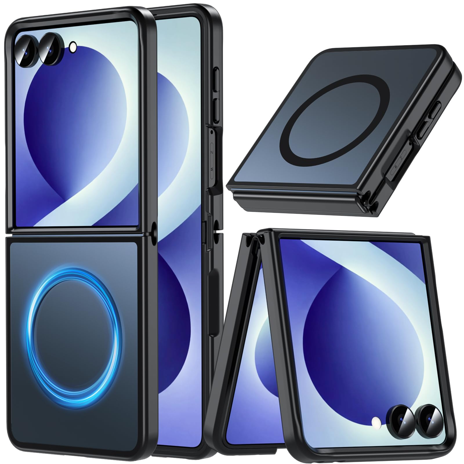 BESINPO Magnetisch für Samsung Galaxy Z Flip 8 Hülle mit MagSafe