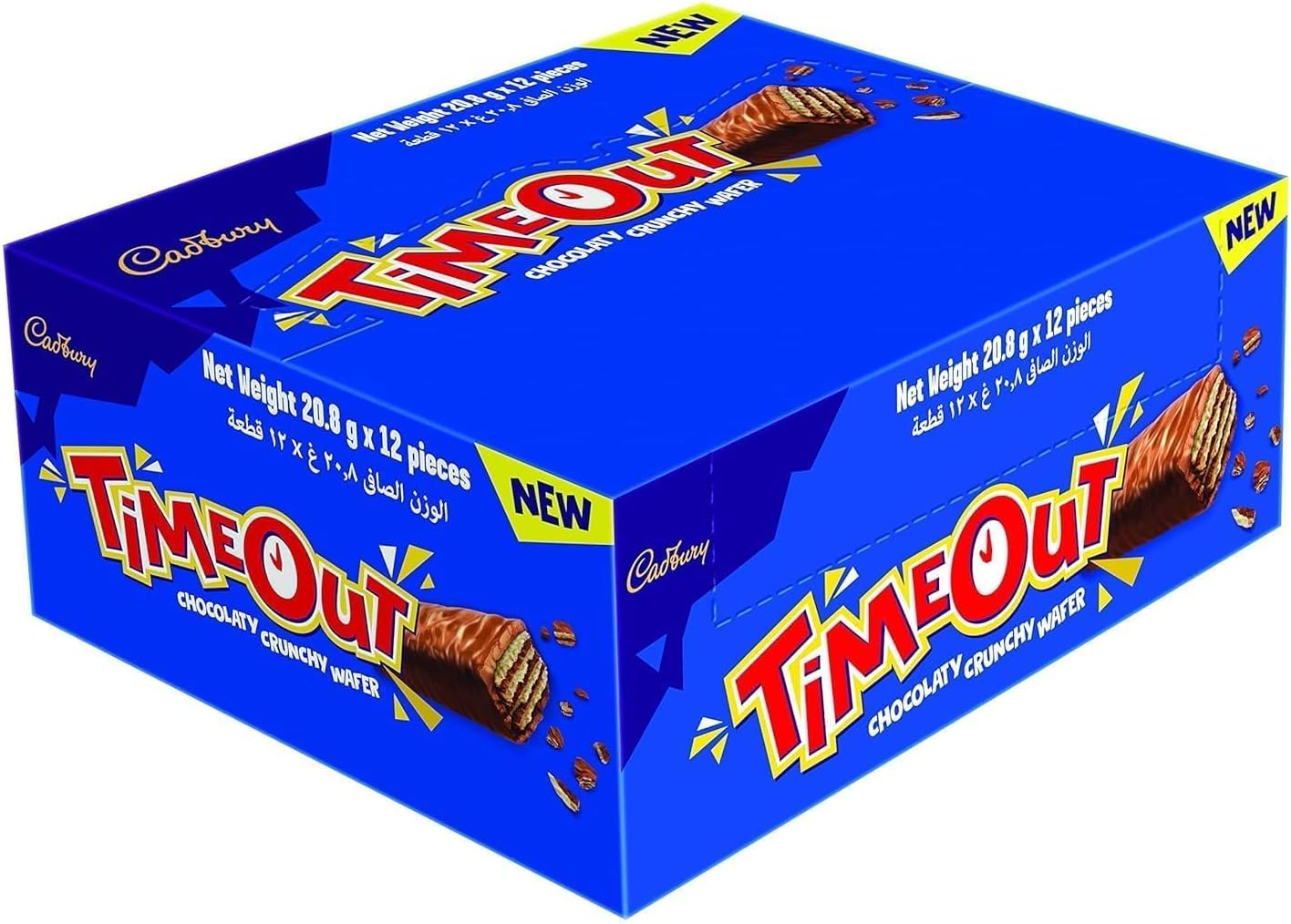 Cadbury Timeout Wafer 20.8 g, Pack of 24