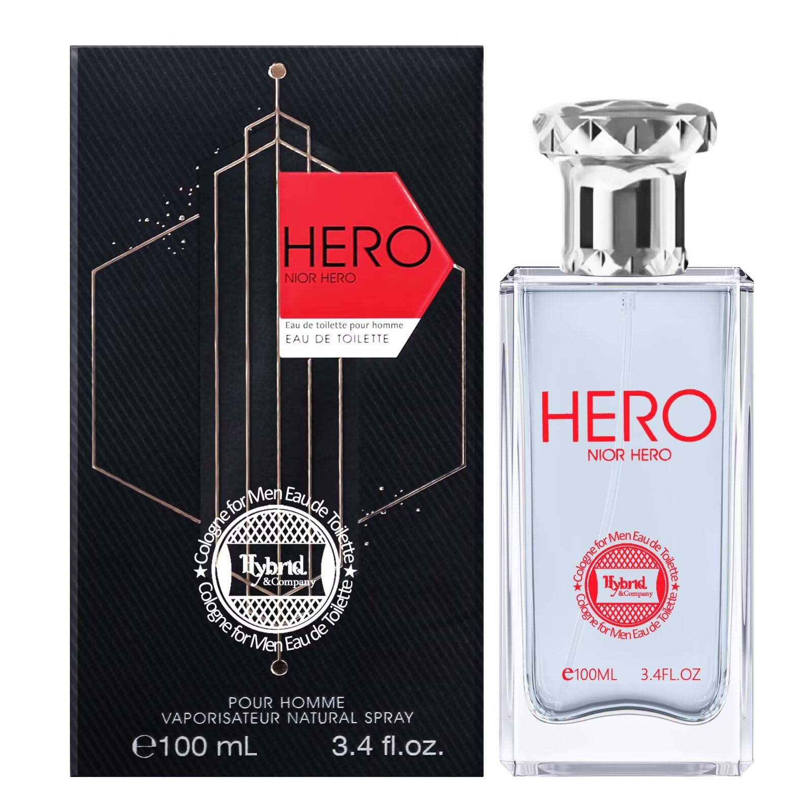 Amazon.com : Hybrid & Company Hero Nior Hero Pour Homme For Men