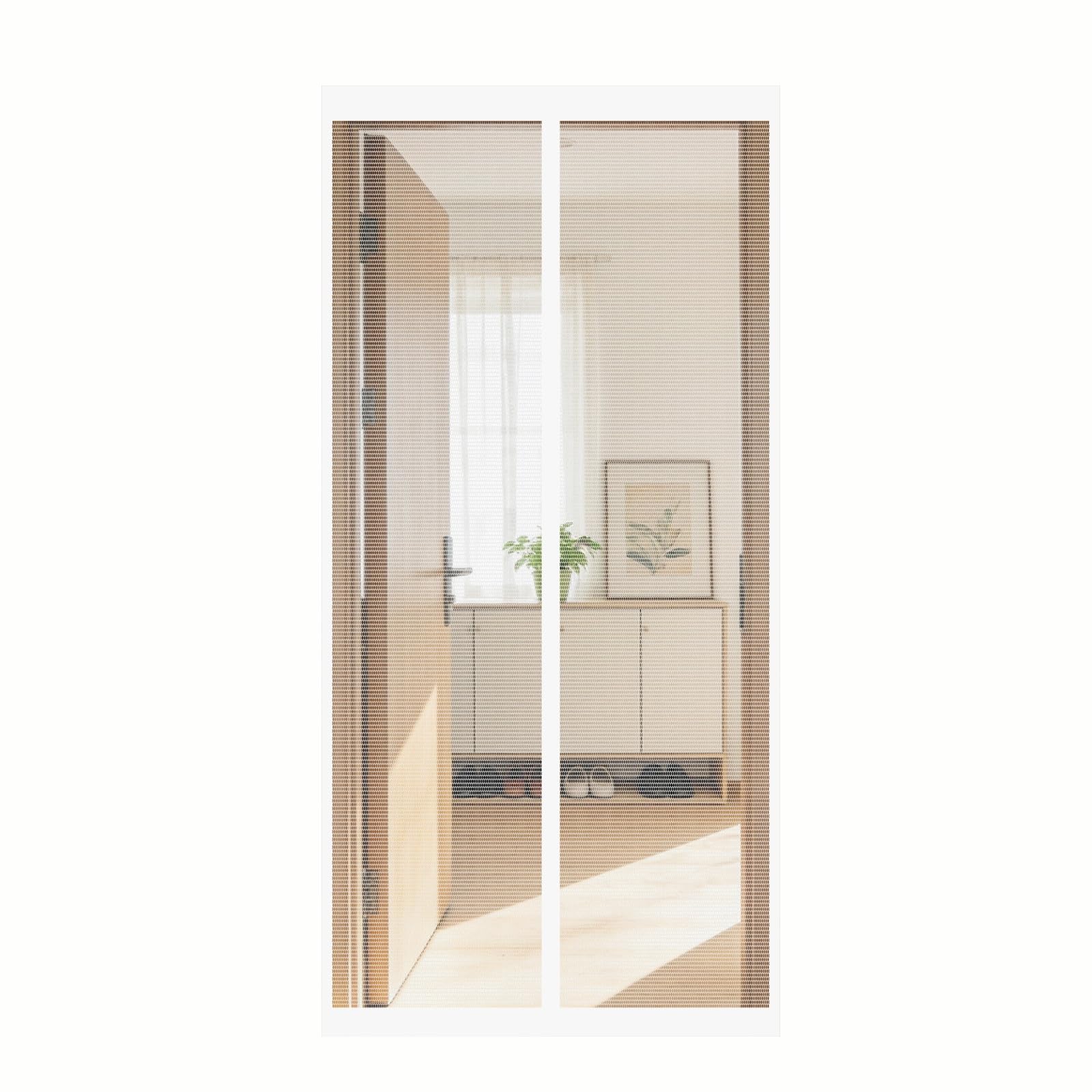 Moustiquaire porte aimantée : stoppez les insectes sans percer vos murs en 120x220