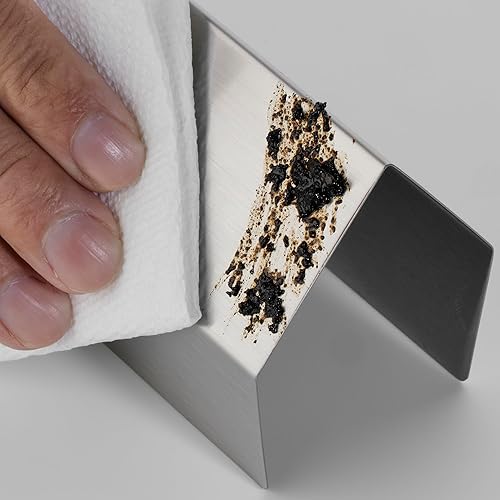 Miniatura 5 de Chef Master 90296 - Conector de tira de acero inoxidable para freidora profunda, resistente al calor, mantiene el aceite, los residuos de alimentos