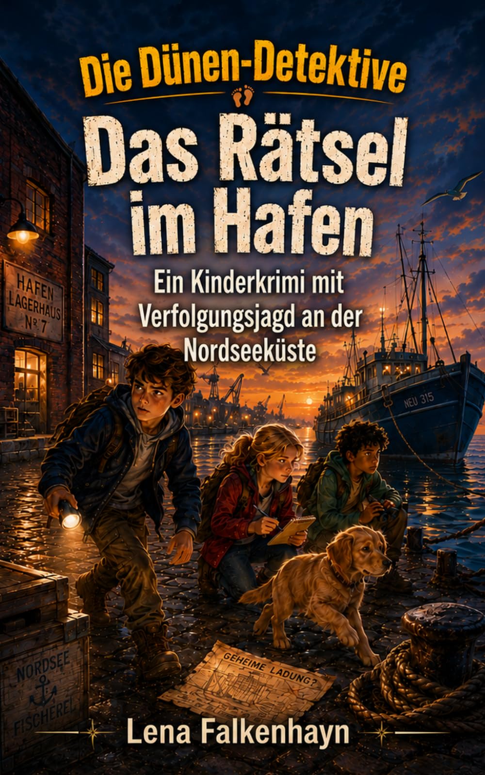 Die Dünen-Detektive: Das Rätsel im Hafen: Ein rätselhaftes Hafenabenteuer voller Mut, Freundschaft und verborgener Spuren: 4