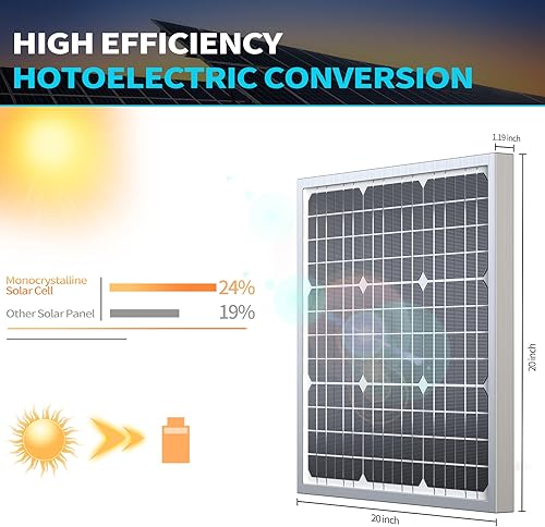 Miniatura 4 de Panel solar poly de 15 25 35 50 60 100 vatios, 50W