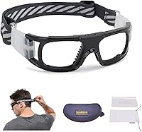 Vista 12 de Gafas deportivas para hombre, gafas protectoras antivaho para baloncesto