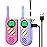 Inspireyes Walkie Talkies for Kids Rechargeable,Toys for Boys and Girls Ages 3-12, 2 Pack Long Range 2-Way Radios, Birthday Gifts,Christmas Stockings, Outdoor Play, Family Games, Hiking Camping Gear