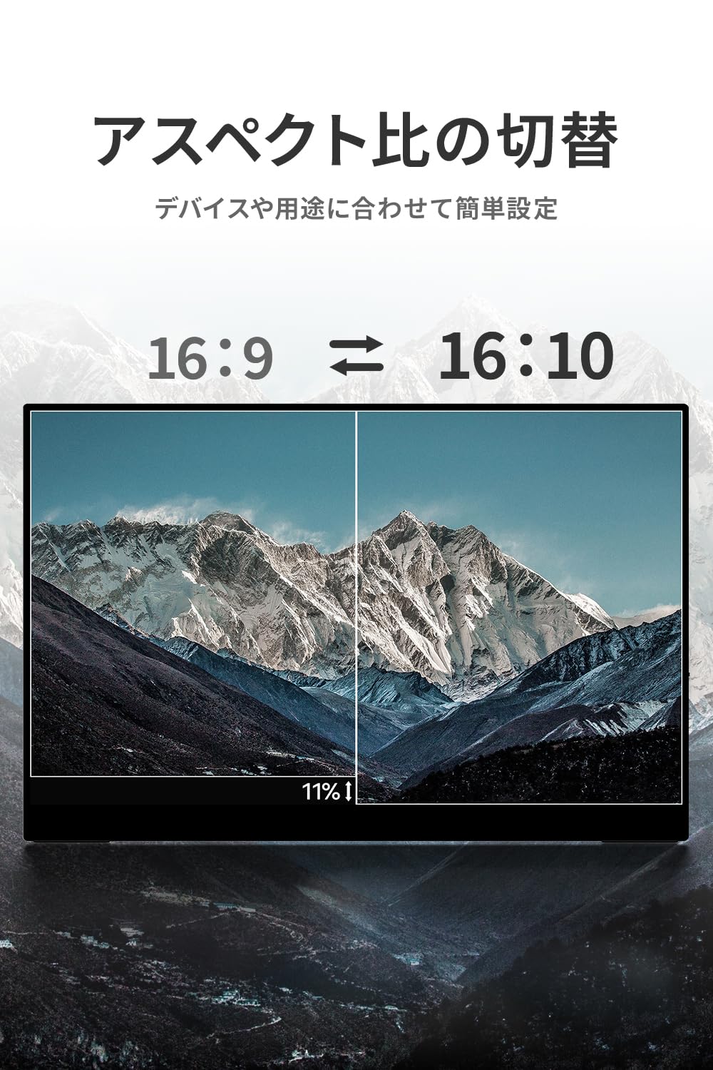 Amazon.co.jp: EHOMEWEI モバイルモニター 144hz 2.5K 16インチ WQXGA