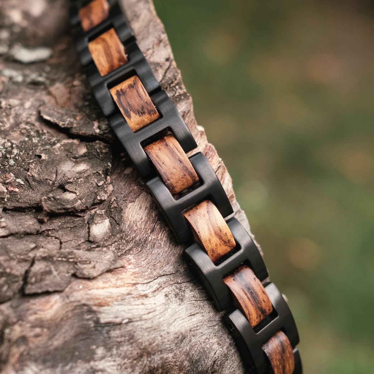 HOLZKERN Bracciale da Uomo Acciaio Inossidabile 9120078334218