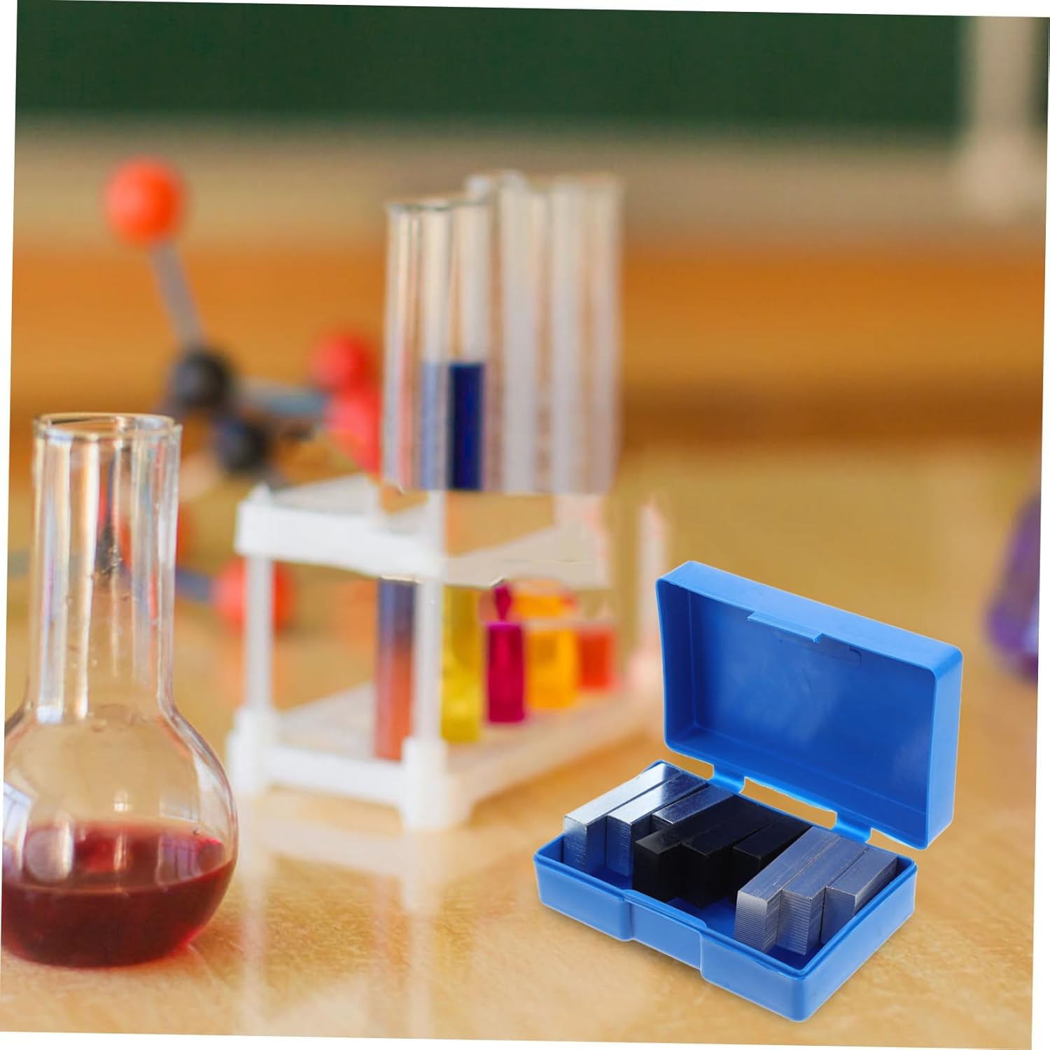 High Density Blocks Aluminum Iron Plastic 9pcs Measurement Kit for School Science