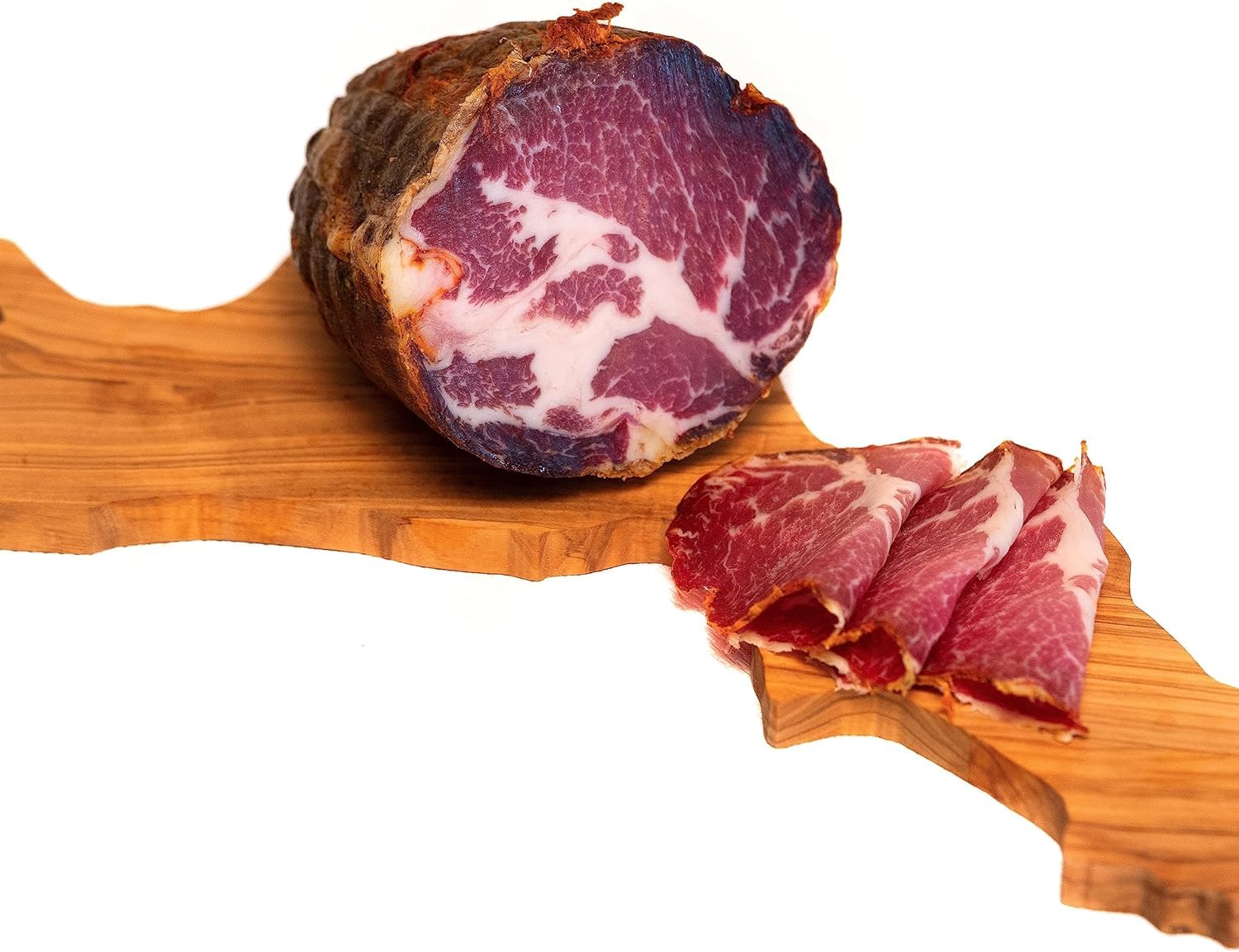 Coppa Calabraise de 500g - Charcuteries Artisanales De Calabre, Idéale Pour Sandwich, Entrées, Apéritifs - À TRANCHER - Sous Vide