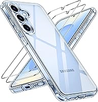 Vista 20 de ivoler Funda Transparente 3 en 1 Diseñada para iPhone Air de 6.5 pulgadas / iPhone 17 Air de 6.5 pulgadas 2025 con Paquete de 2 Protectores