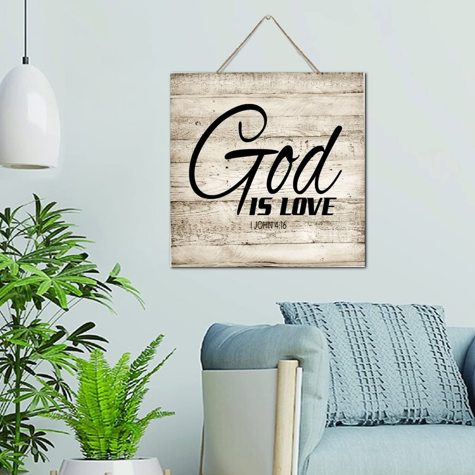 Plaque murale positive en bois pour embellir votre cuisine et espace de vie