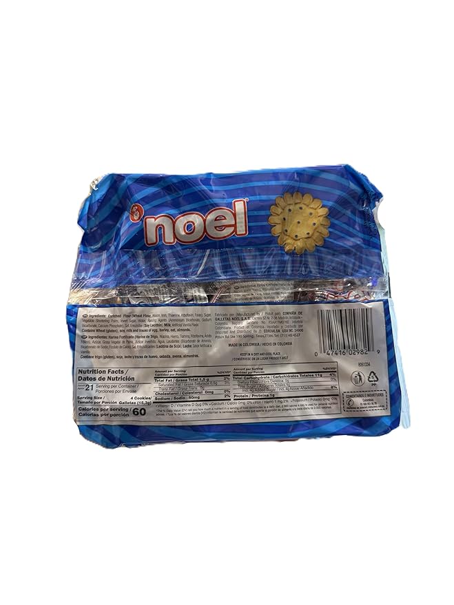 Galletas Milk Crackers Noel 11.32 oz miniatura 2