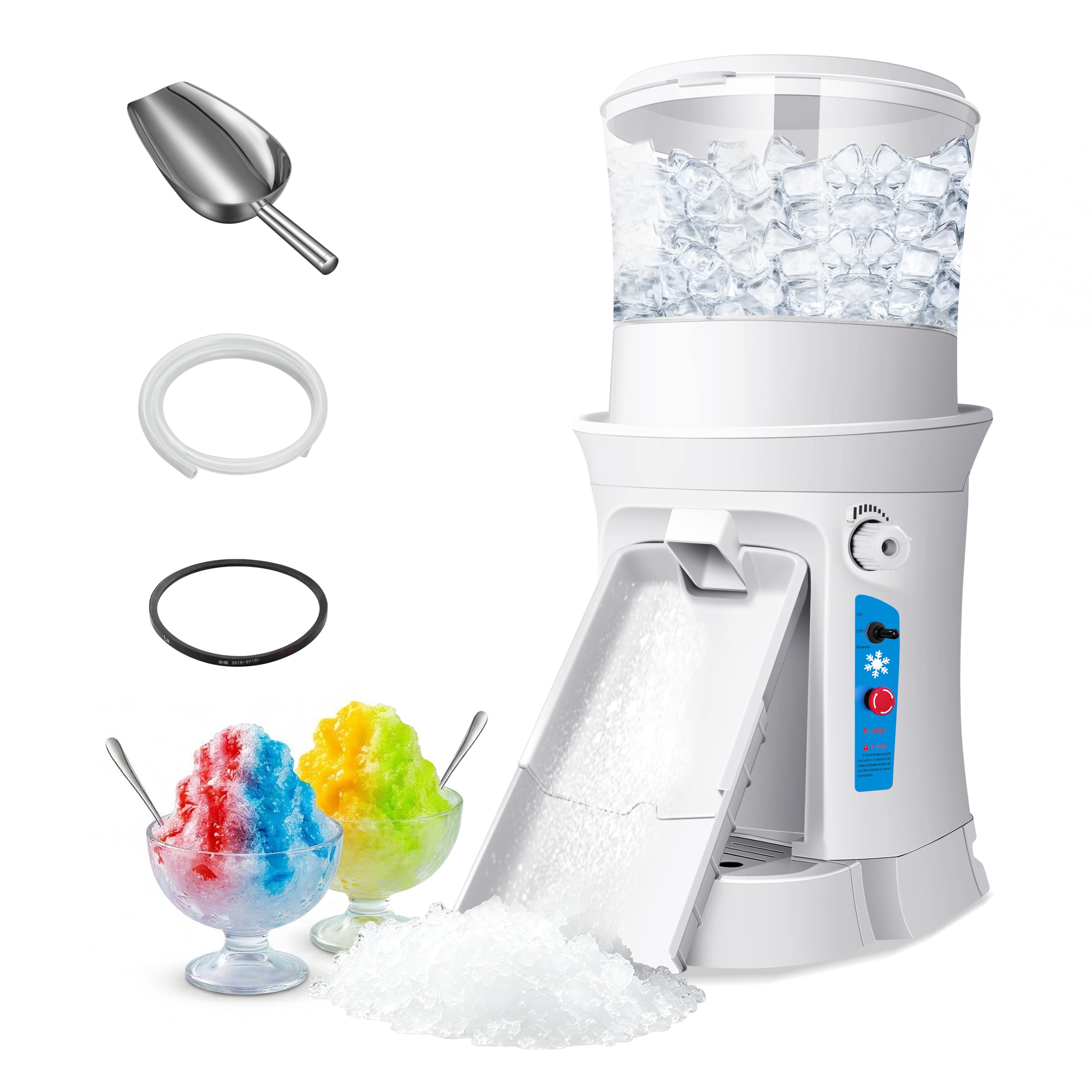 Vtsmax Electric Ice Shaver Machine 400W
