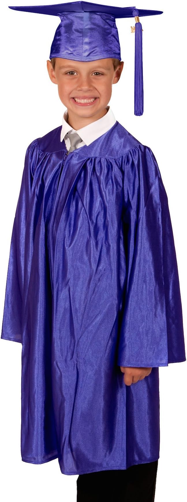 Children's Primary School Graduation Gown and Cap - Shiny