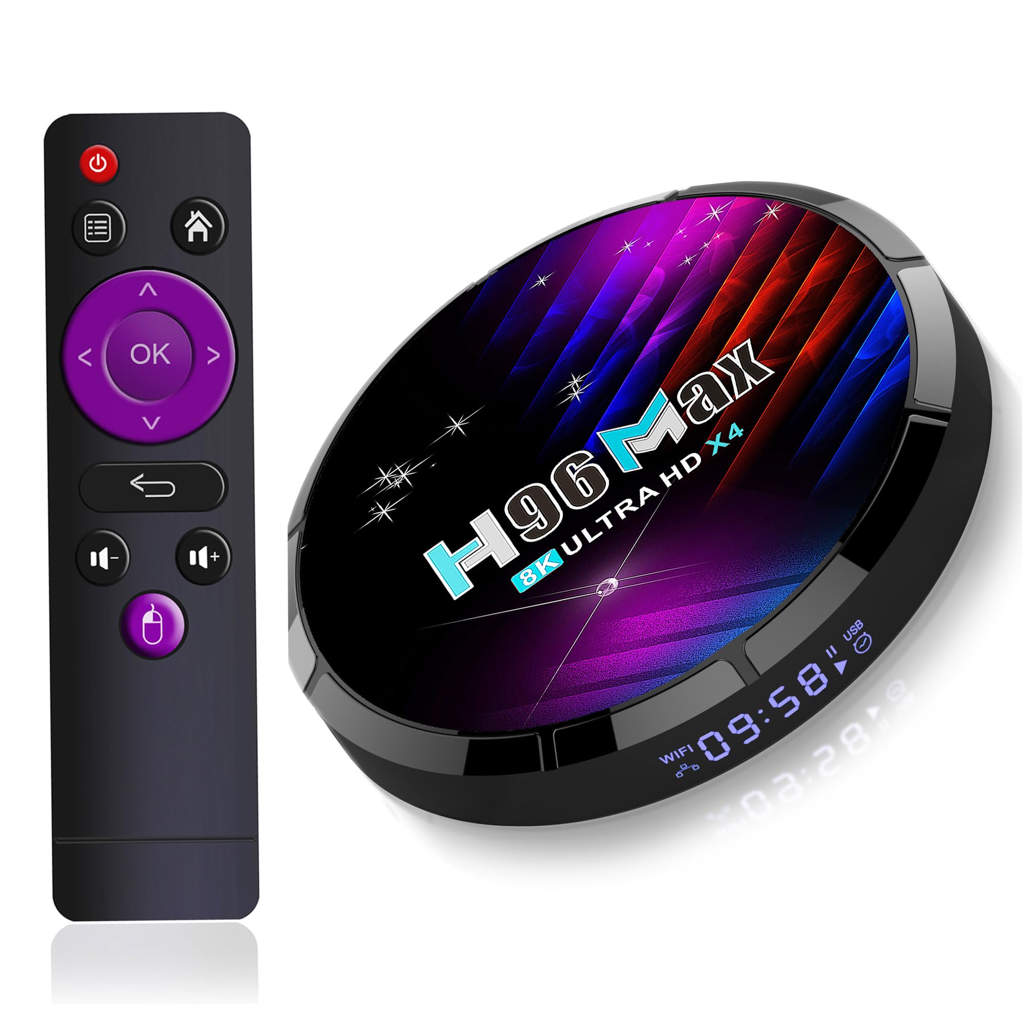 Amazon.com: H96 Max X4 Android 11.0 Amlogic S905X4 4GB RAM