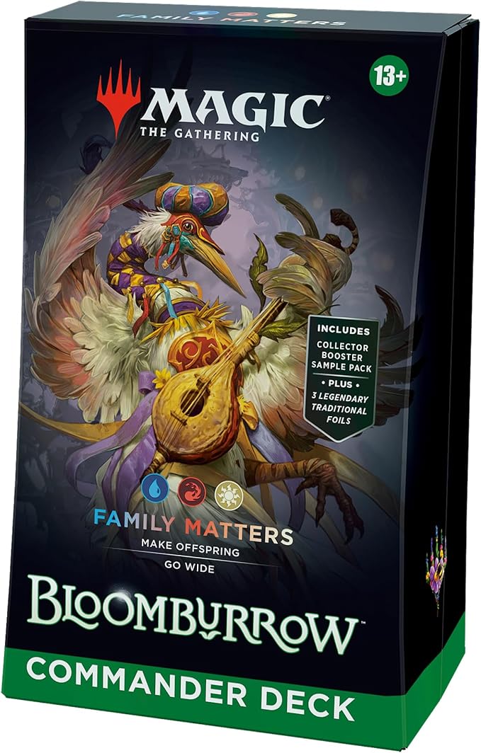 bloomburrow mtg collector booster box Commander Deck [4]  The Guardtower the Valley is threatened by elemental forces raging out of control Best Magic:The Gathering deal: Bloomburrow