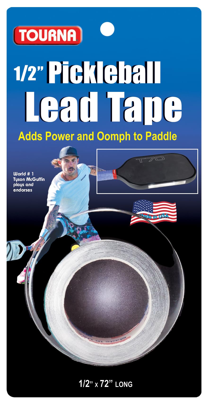 Pickleball Paddle Lead Tape