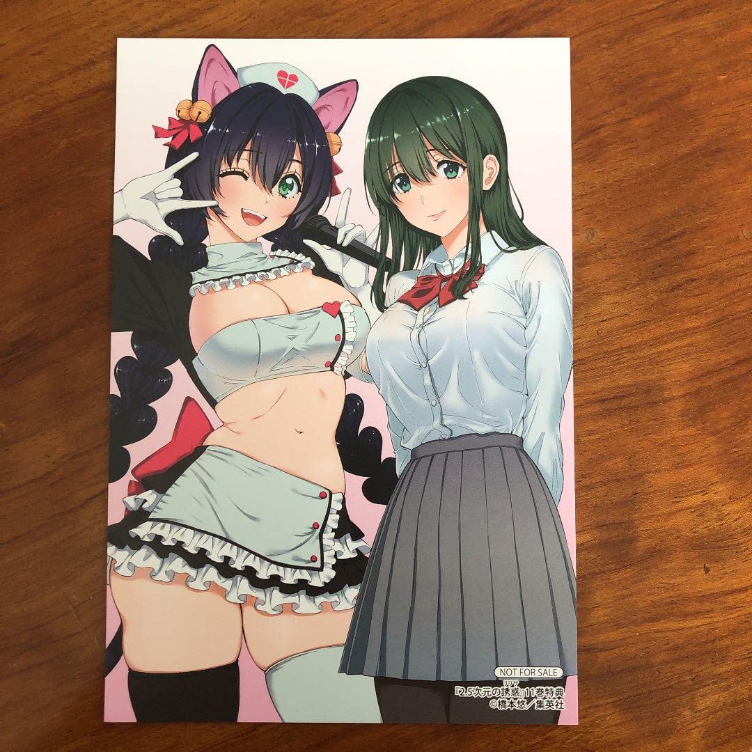 Amazon.co.jp: 2.5次元の誘惑 11巻 アニメイト 特典 ポスト