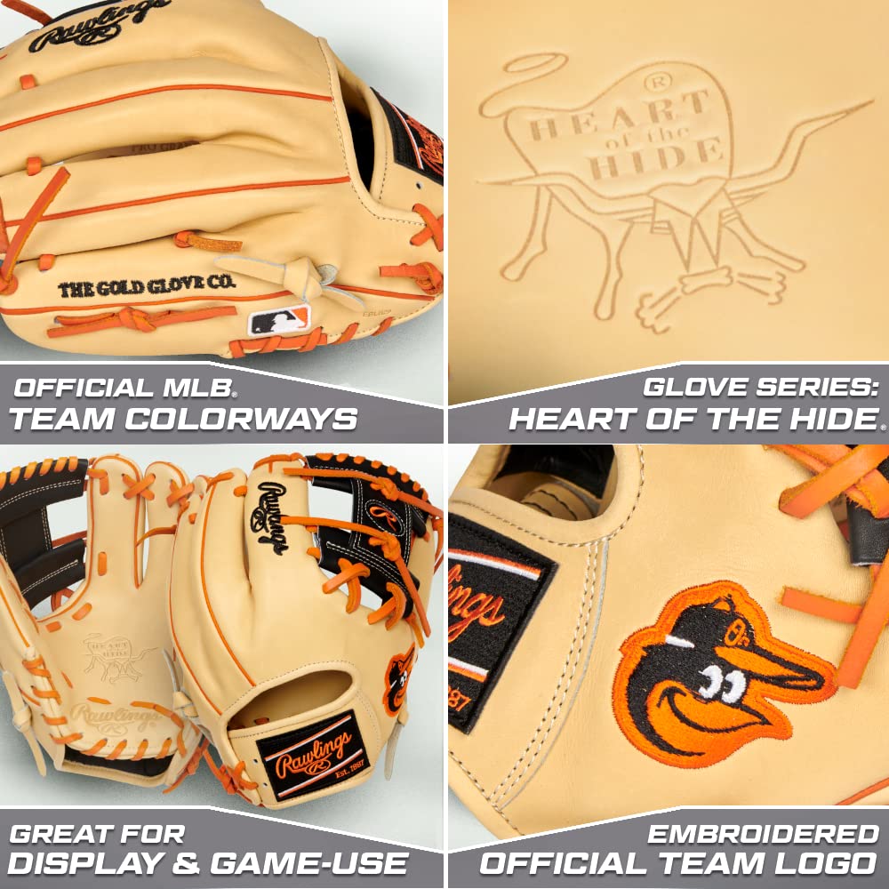 Rawlings Heart of the Hide グローブ Heart of the Hide 12.75-inch H-Web Outfield Glove | Rawlings