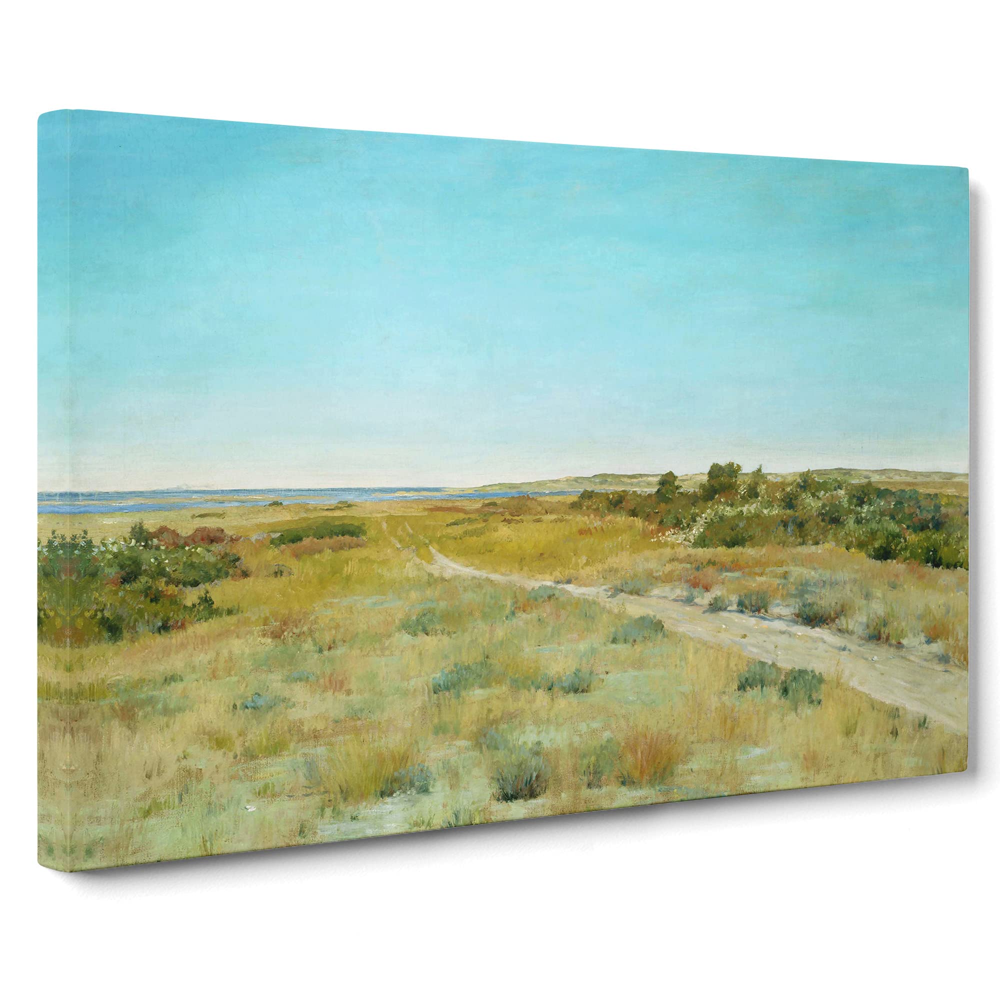 First Touch Of Autumn By William Merritt Chase Canvas Print, Mixed, 25L x 50W cm
