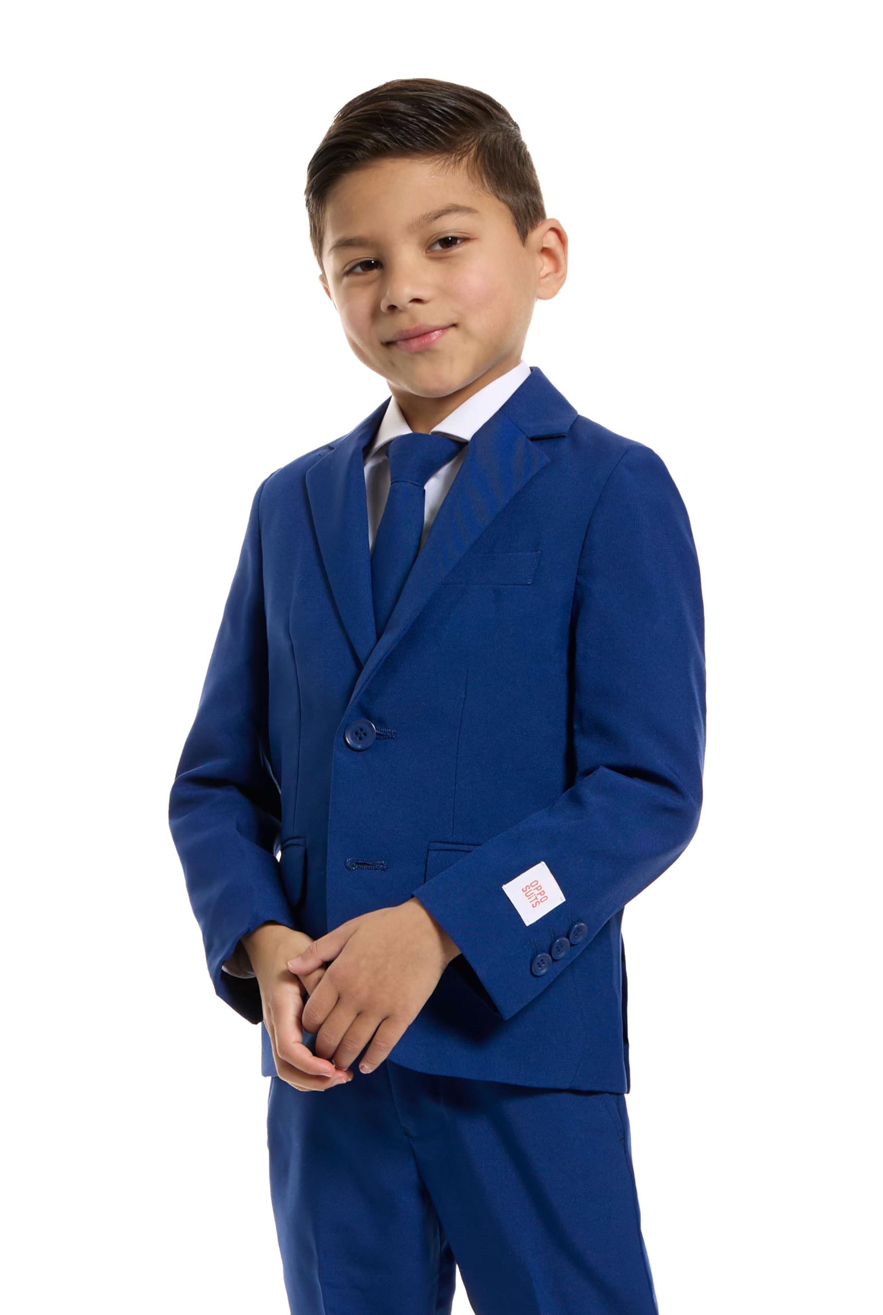 OppoSuits Men Suit Juego de Pantalones de Traje de Negocios Niños