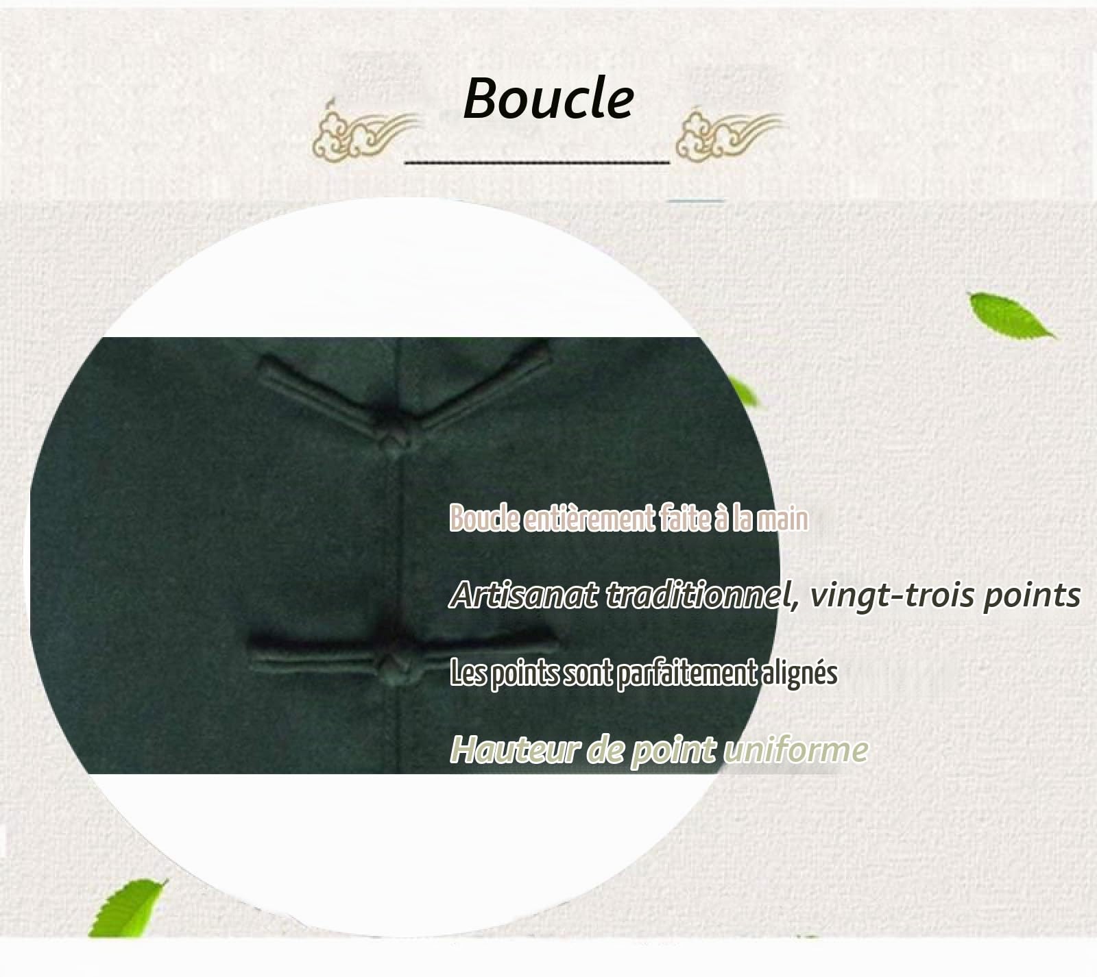 Tai Chi Femme, Homme Qi Gong Arts Martiaux Wing Chun Shaolin Kung Fu Taekwondo Vêtements - Pour Seniors Débutants Hommes Femmes, Vert-M