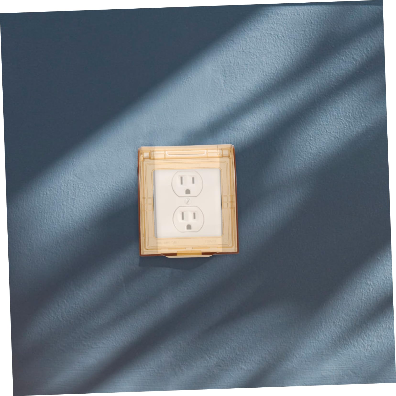 jojofuny 10 Pezzi copertura presa di sicurezza scatola impermeabile arredamento copriprese per bambini adornare prese di corrente a prova di bambino copertura a prova di bambino pp