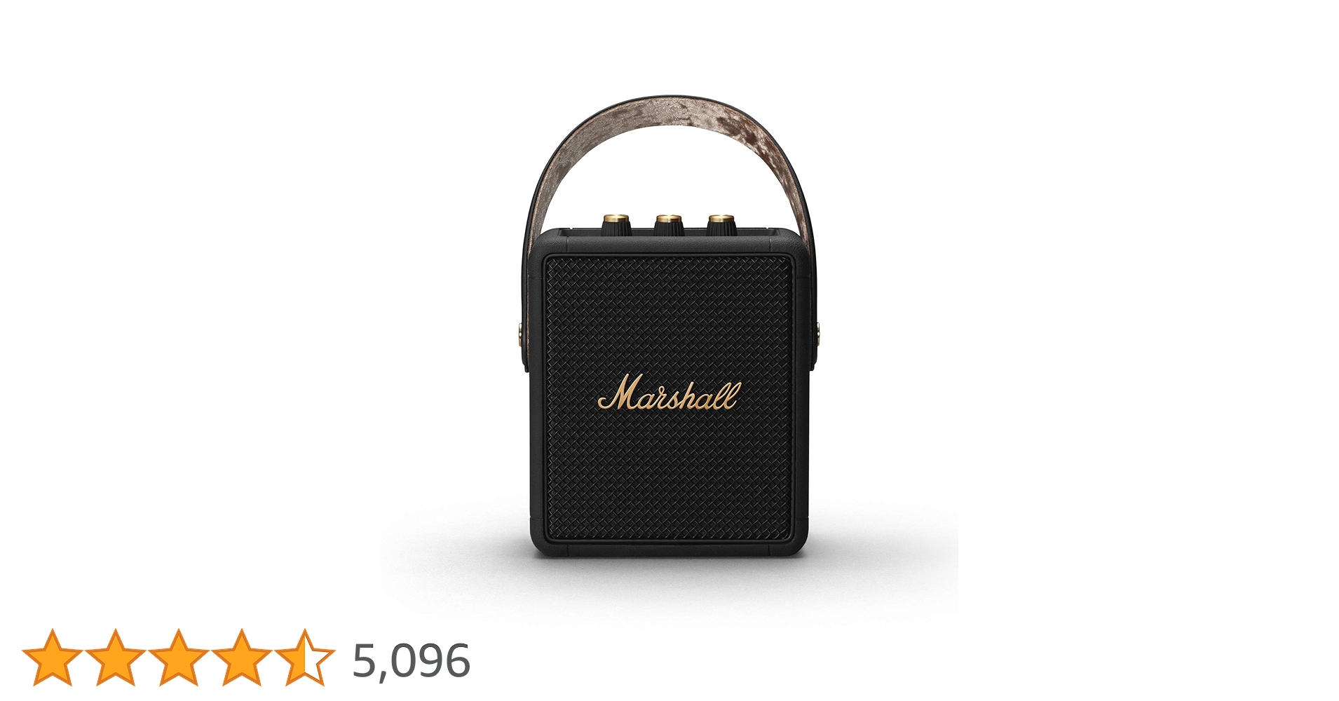 【MARSHALL】STOCKWELL Bluetoothスピーカー Marshall Stockwell II Portable Bluetooth Speaker - Black and