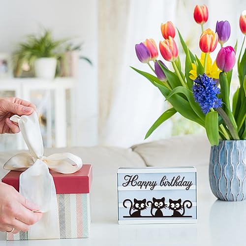 Miniatura 6 de INFUNLY 5 troqueles de gato para hacer tarjetas, troqueles de metal para cortar cabezas de gatos, manualidades, troqueles de papel en relieve para