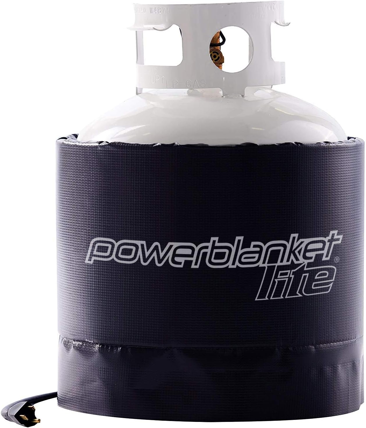 Powerblanket PBL100 Propane Tank Band Style Heating Blanket โ Gas Cylinder Insulated Thermal Warmer โ 100 lb, Black