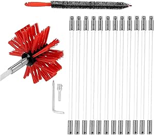 Trocknerentlüftungs Reinigungsset 80cm - Flexibler Schlauch Für Staubsauger