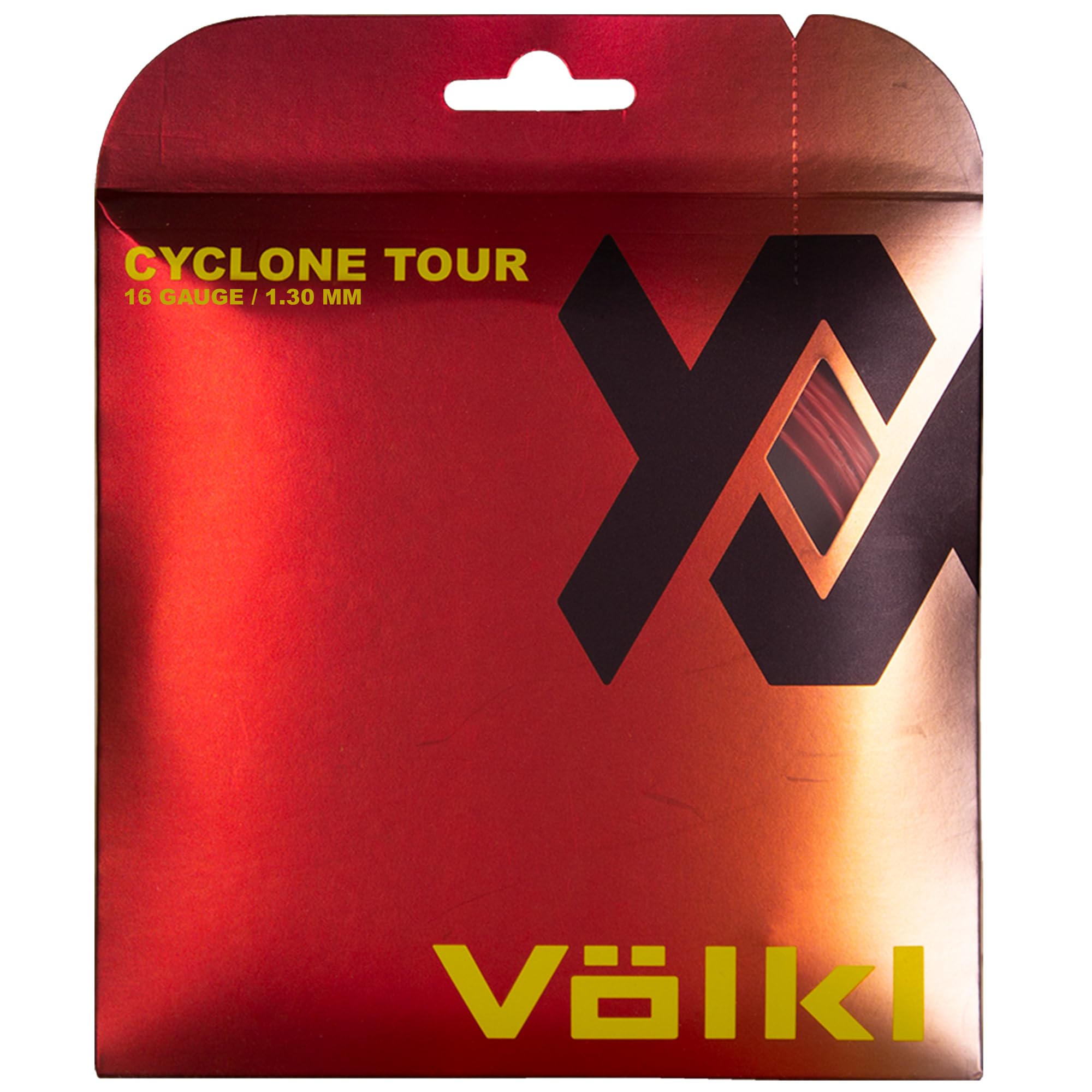 Volkl Cyclone Tour String Set - Red, 1.3 Mm/12 M