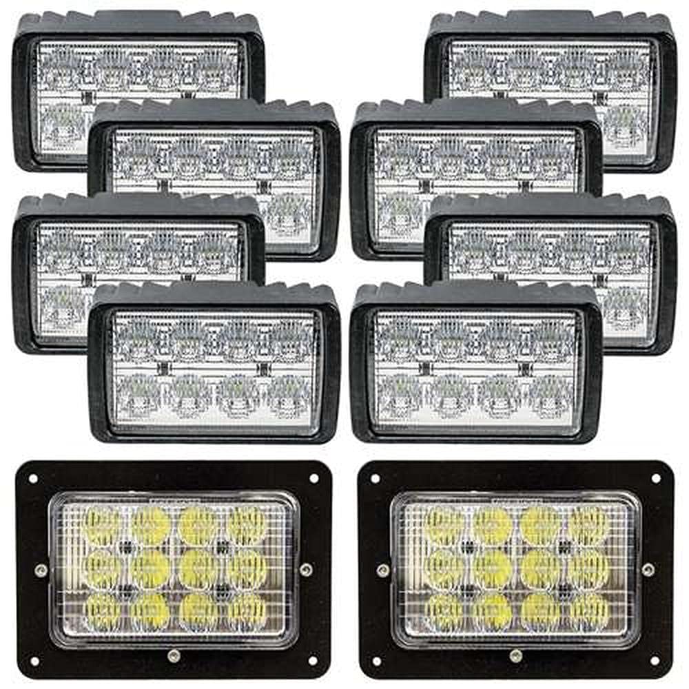 Complete Fits Case IH 9100-9300 Series/Steiger LED Light Kit