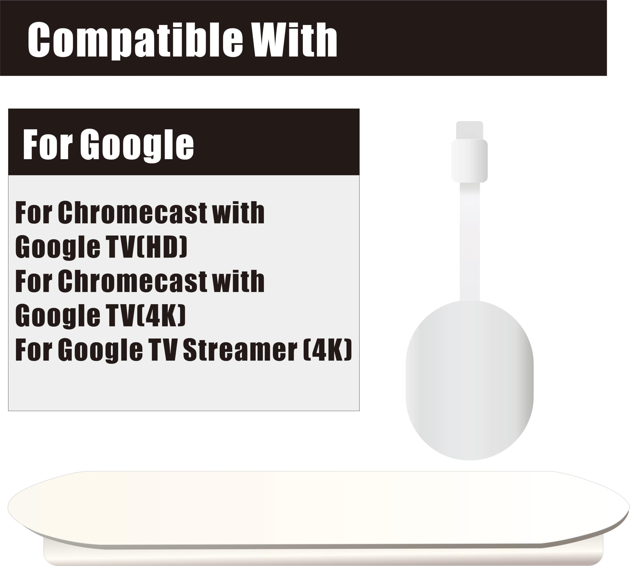G9N9N Compatible for Google TV Streamer Chromecast Remote