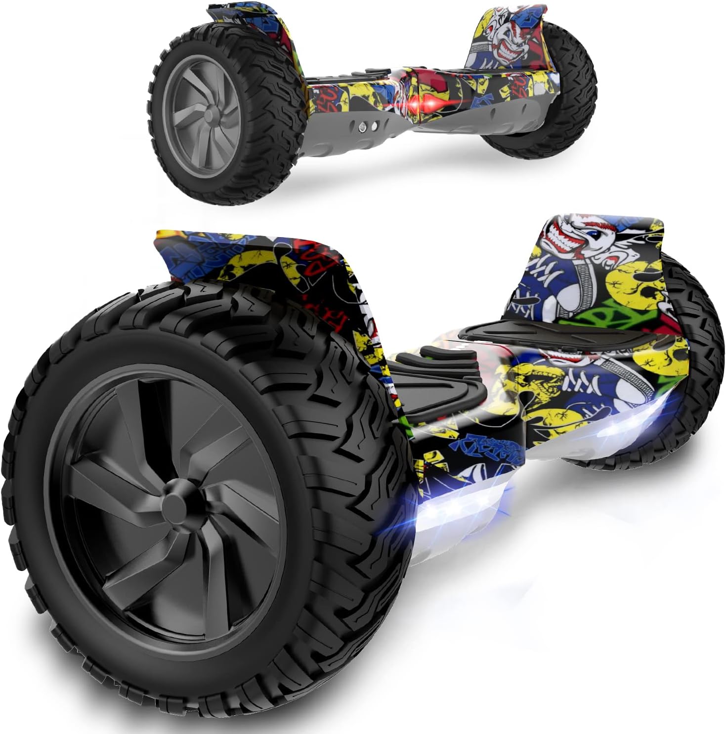 MARKBOARD Hoverboards Autobilanciato da 8.5" con Ruote SUV Doppio