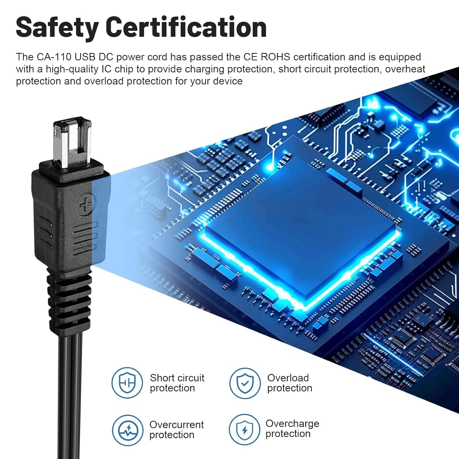 Panlouting Sostitutivo Caricabatterie 1,2 Metri Cavo Di Ricarica - Foto 4