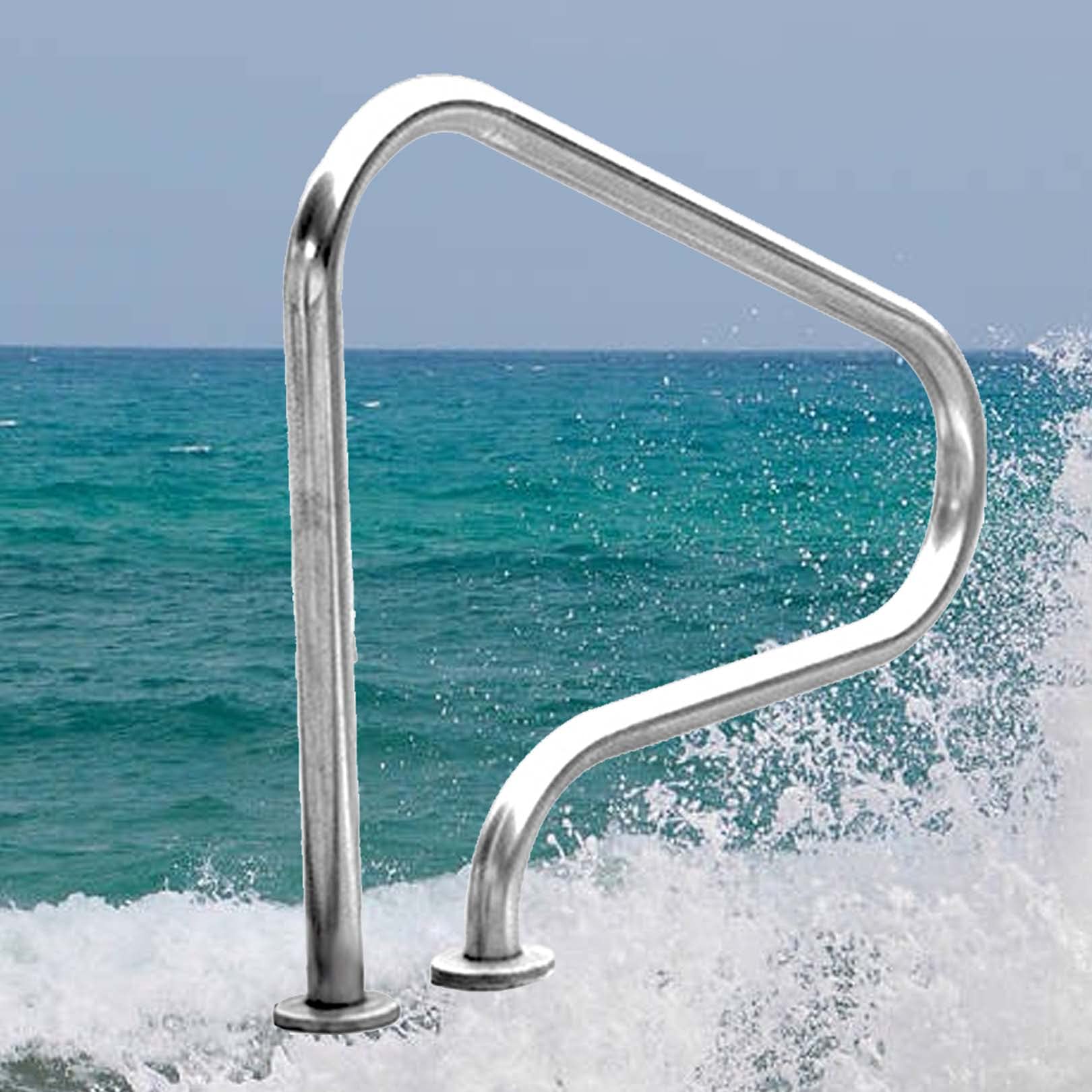 Barandilla de Seguridad para Piscinas, pasamanos para Piscinas, pasamanos para Piscinas, pasamanos para Piscinas, pasamanos para escaleras de Piscinas, pasamanos de Acero