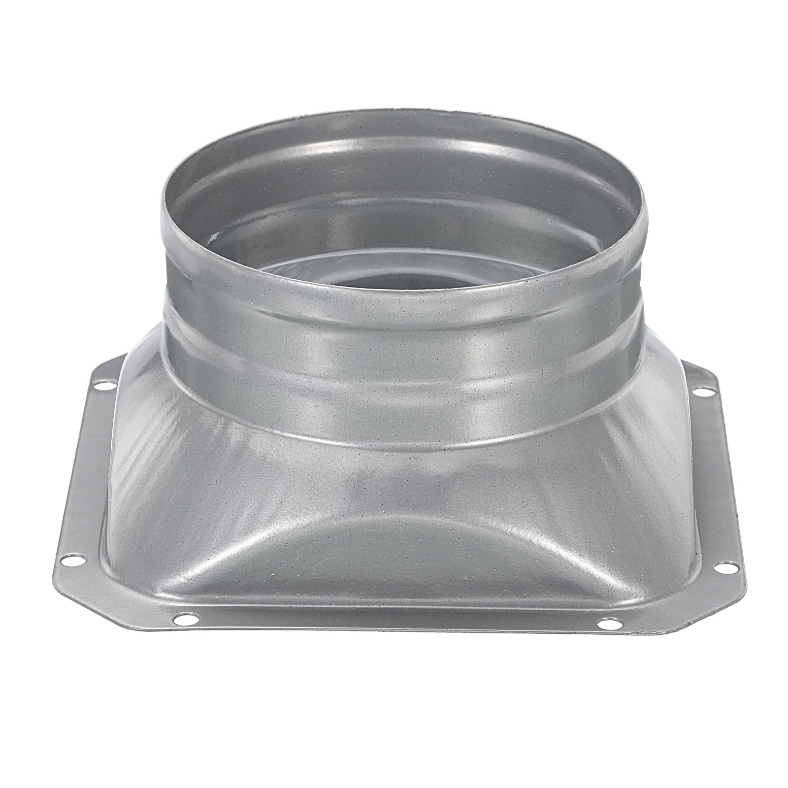 Buy PATIKIL 4 Inch Duct Connector Flange, Metal Straight Pipe Flange
