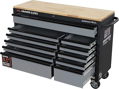 52 in. W 9-Drawer
