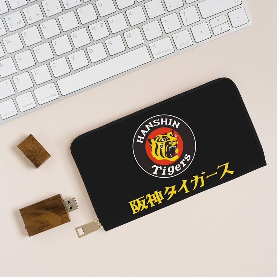 Amazon.co.jp: 財布 阪神タイガース タイガー 長財布 レザー なが