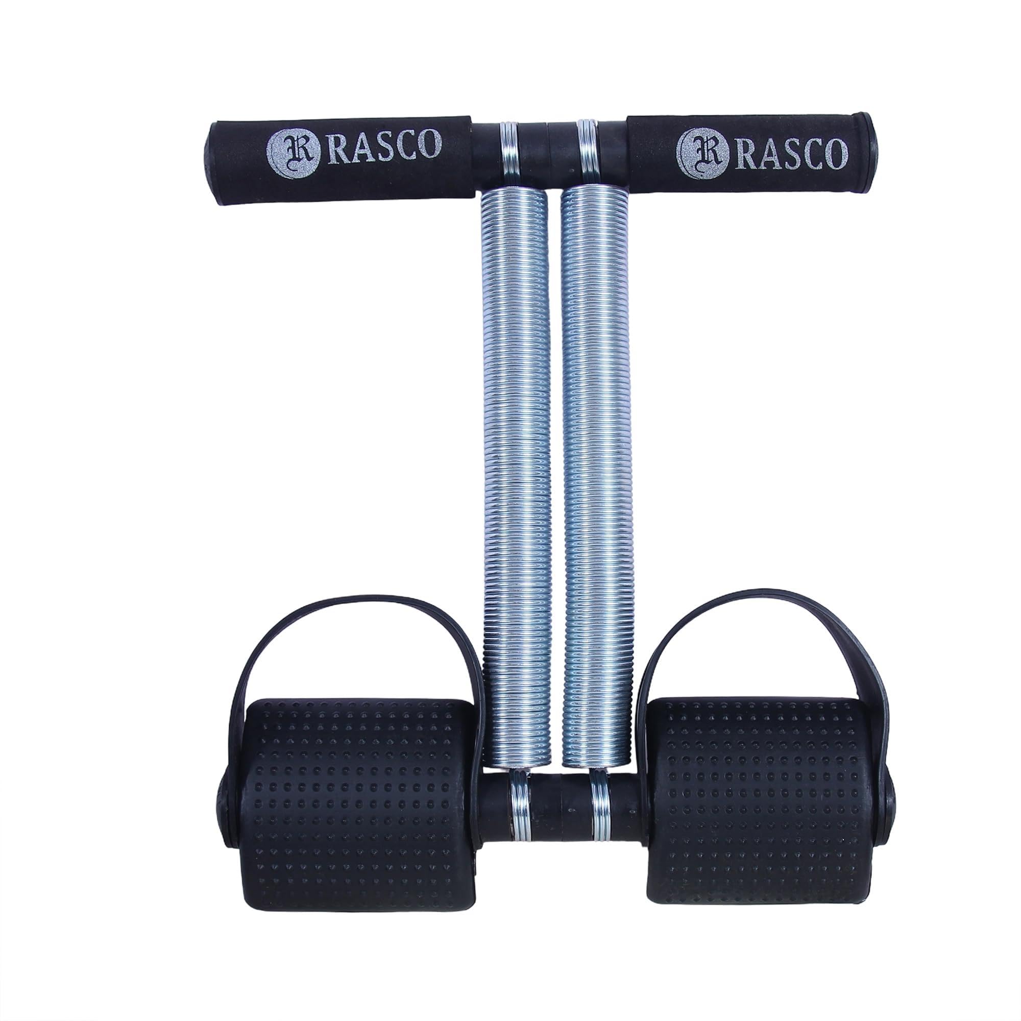 EXERCISER BLACK BELT DOUBLE STEEL SPRING TUMMY TRIMMER FOR MEN & WOMEN-image-0