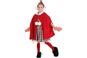 Dr. Seuss Cindy Lou Who Christmas Dress for Girls