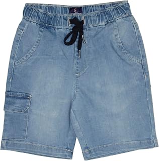 KiddoPanti Boys Denim Cargo Shorts Price In India