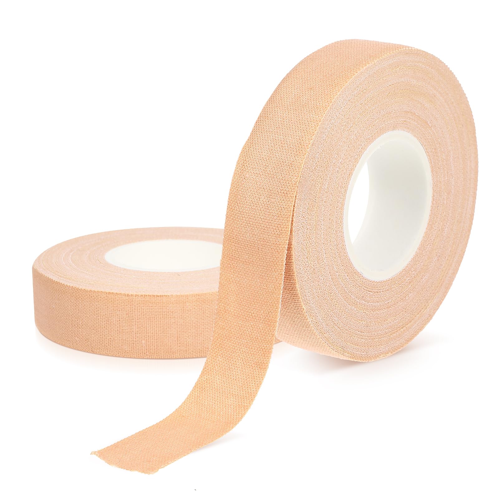 YUXIANLB Cinta Para Dedos 0.5 Pulgadas X 10 Yards Cinta Atlética Extra Fuerte 2 Rollos De Cinta Deportiva Cinta Médica Cinta De Pie Para Escalada En Roca Agarre Baloncesto Levantadores