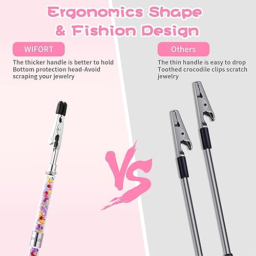 Miniatura 7 de Herramientas auxiliares de pulsera Ayudante de joyería de diamante Ayudante de cierre de joyería Ayudante de pulsera de mano Ayudantes de joyería