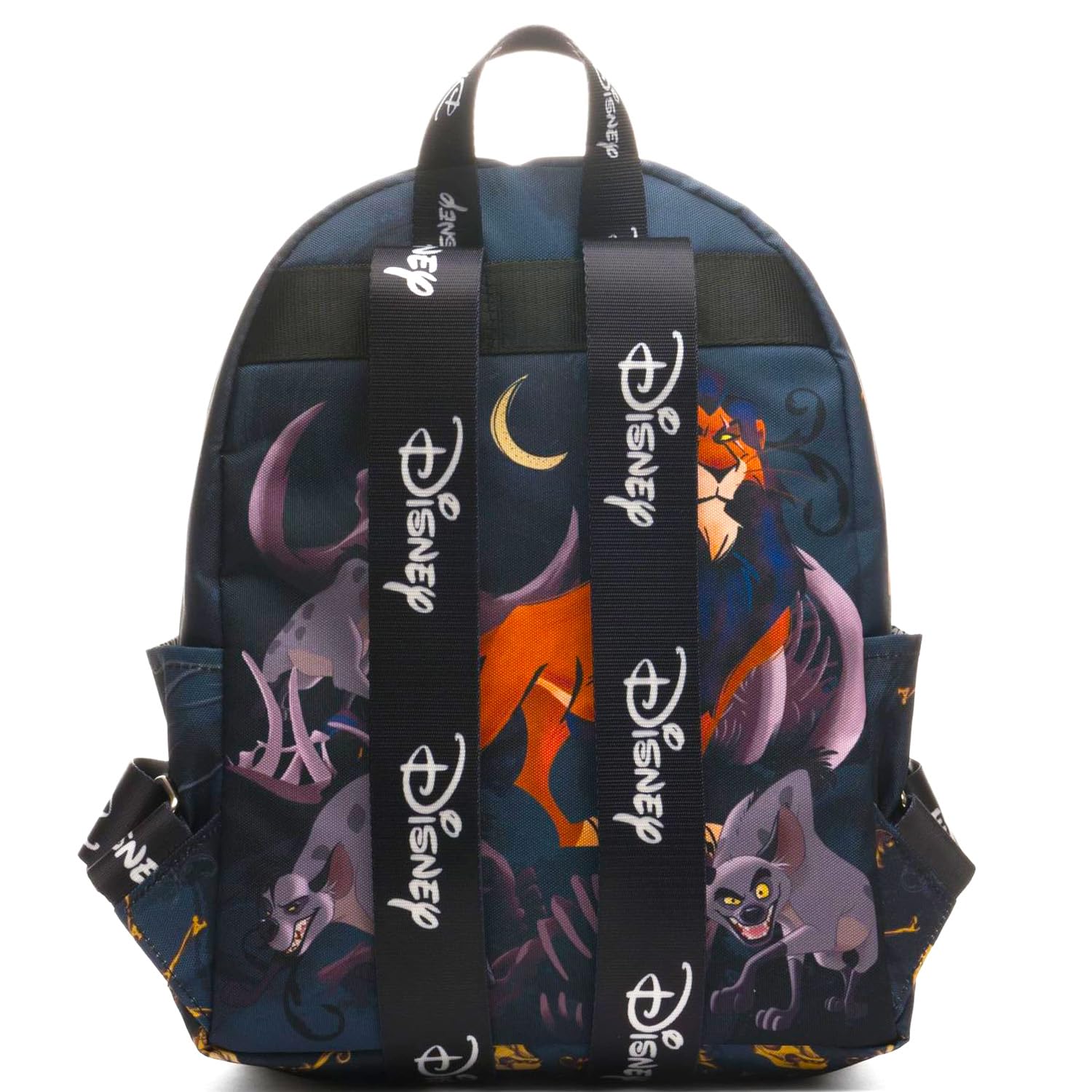 Disney Mini zaino per ragazze con Re Leone – Bundle con mini borsa da 33 cm con cicatrice Plus bottiglia d'acqua Lion King Scar zaino borsa per bambini, ragazze, donne