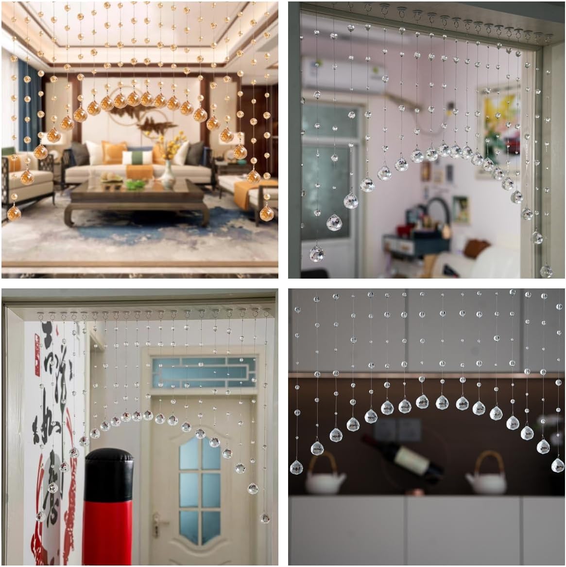 20 Strings Crystal Beaded Curtain, Arched Door Bhutan Ubuy