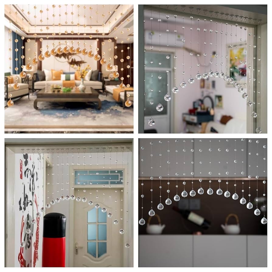 ビーズカーテン　ハート　アヒル ビーズカーテン ハート アヒル ビーズのれん ビーズカーテン