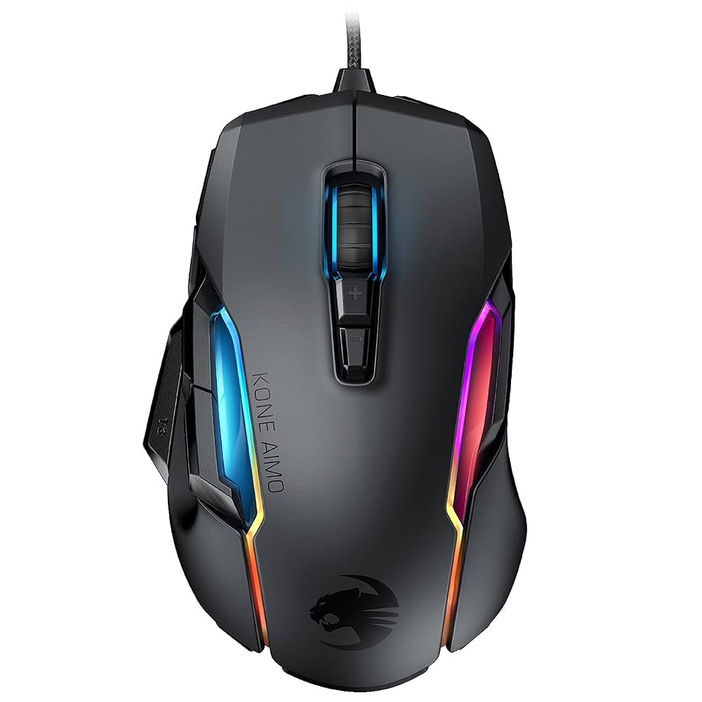 ROCCAT Kone AIMO USB-A ゲーミングマウス Amazon.co.jp: ROCCAT Kone AIMO Remastered RGBA スマート